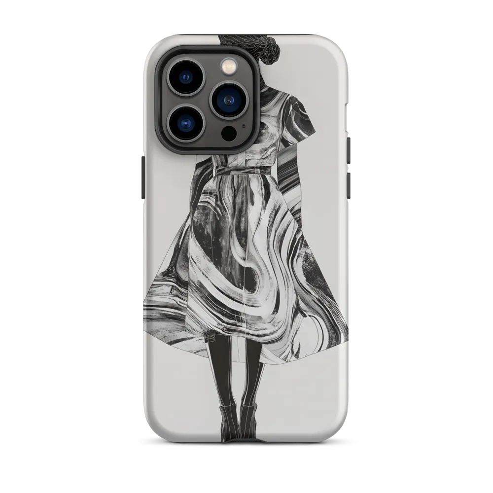 Whirls of Elegance: A Contemporary Fashion Design