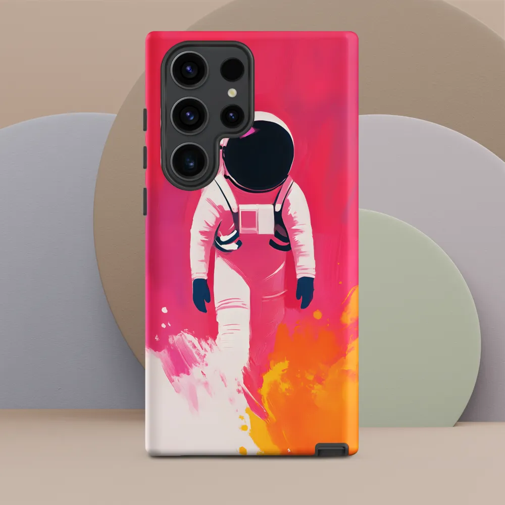 Magenta Walk — Astronaut Study