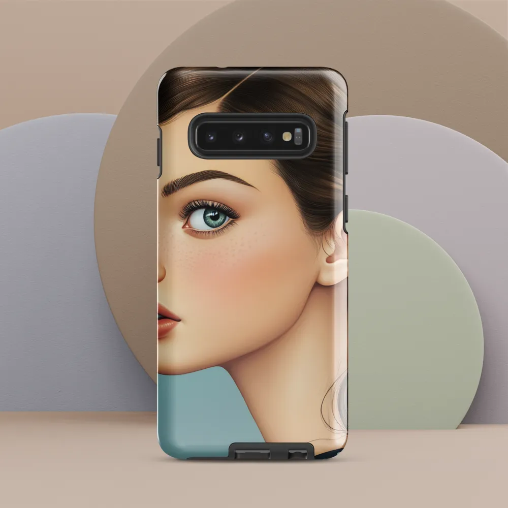 Captivating Gaze: A Modern Portrait