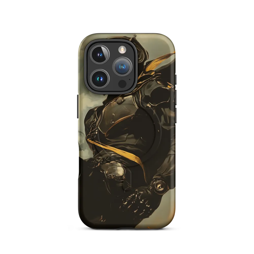 Ethereal Explorer: The Enigmatic Astronaut | Phone Case |  16 Pro | MagSafe® Tough Case | Matte