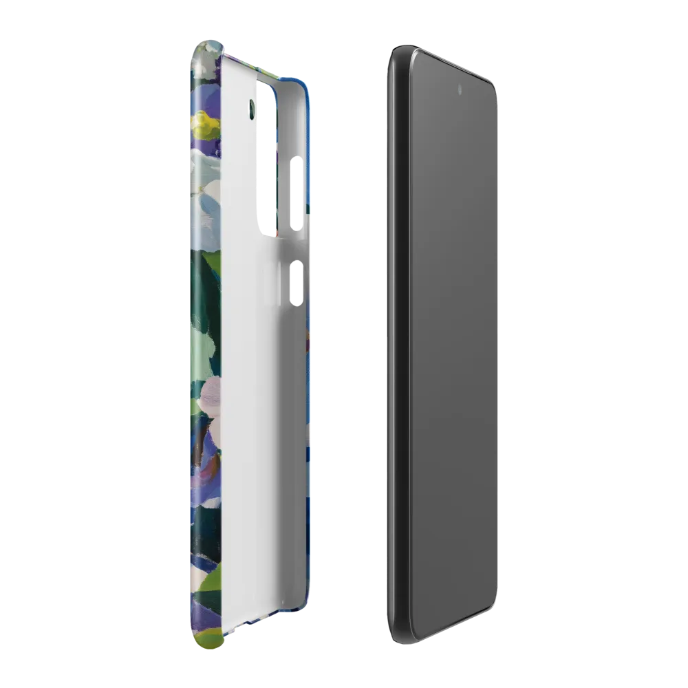 Blossom of Serenity | Phone Case |  S21 Plus | Snap Case | Glossy