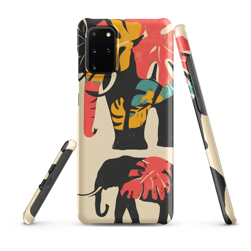 Tropical Elegance: The Elephant's Dance