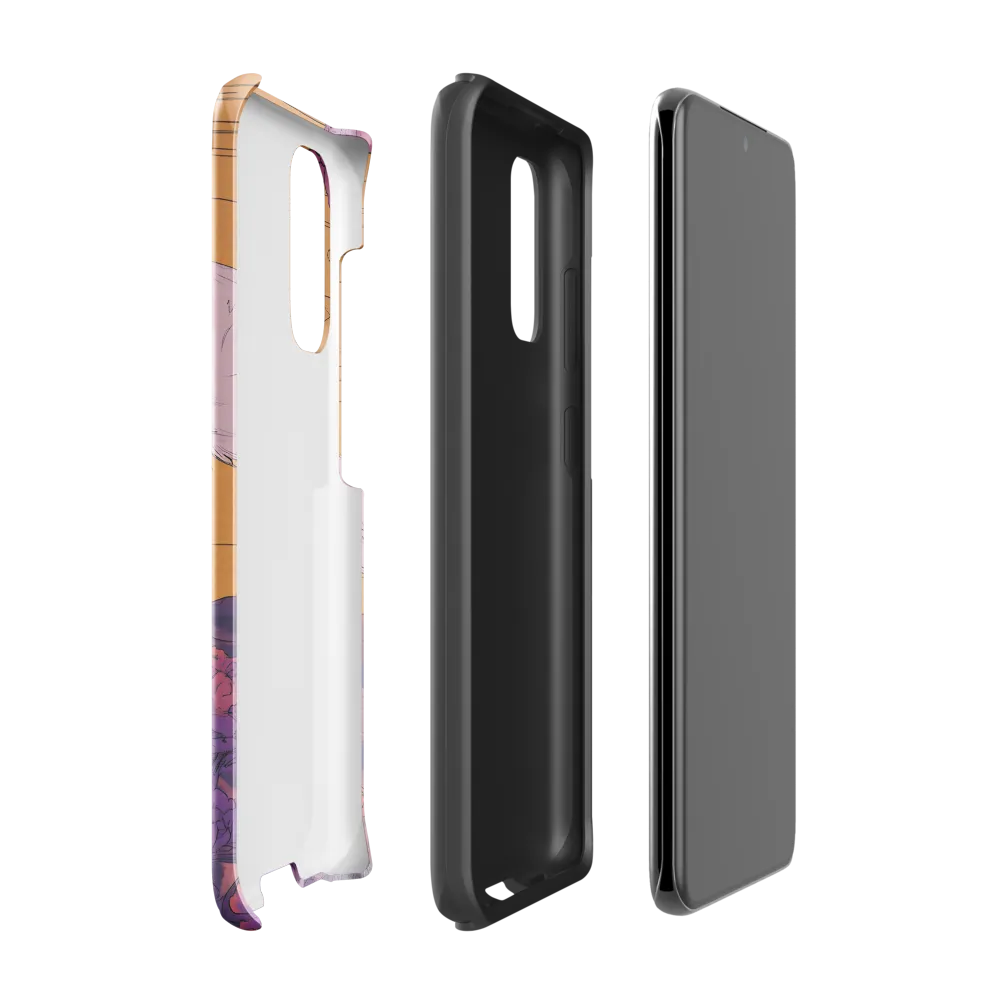 Whispers of the Violet Dawn | Phone Case |  S20 | Tough Case | Glossy