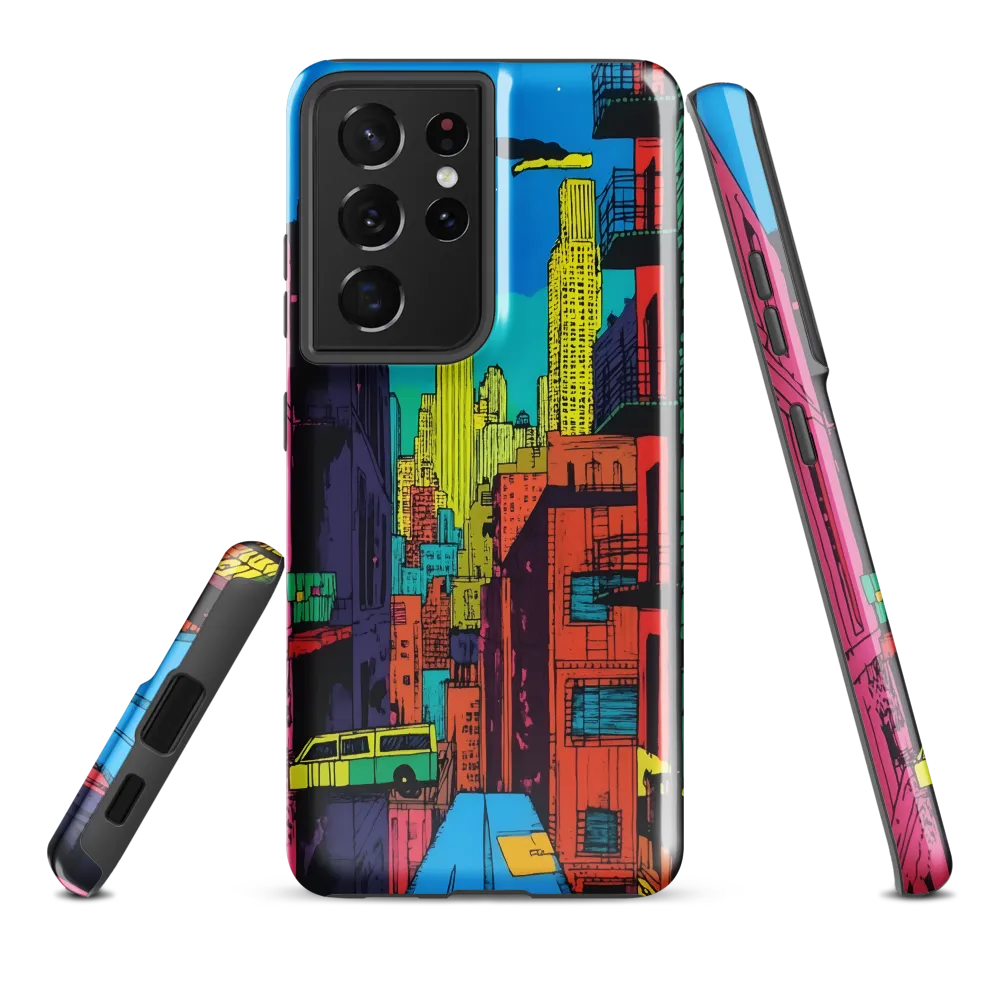 Urban Vibrance: A Pop Art Cityscape