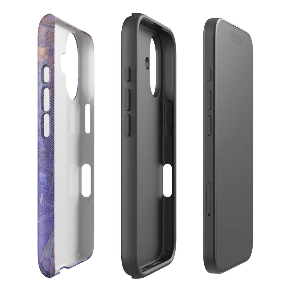 Urban Symphony: An Art Deco Dream | Phone Case |  16 | Tough Case | Matte