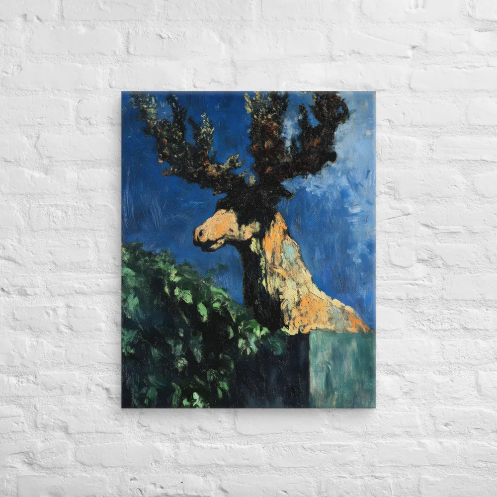 The Majestic Deer in Nature | Canvas | 24″×30″