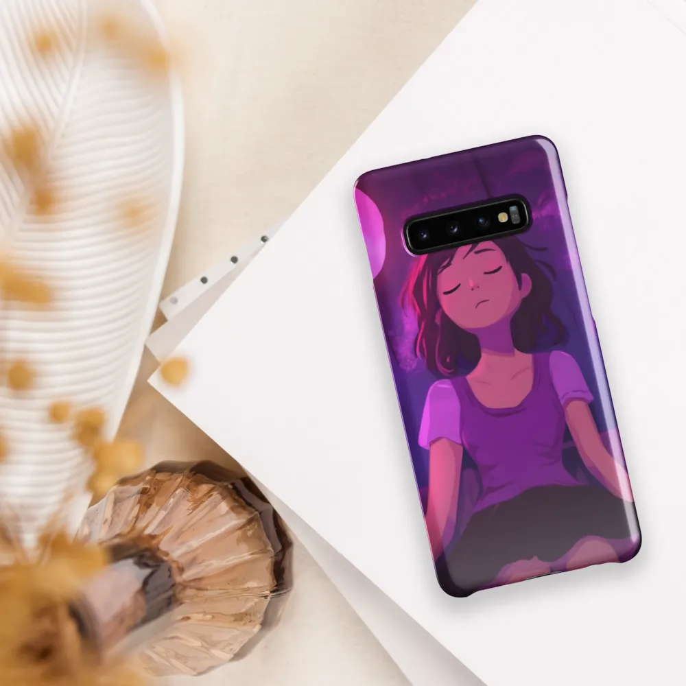 Moonlit Serenity | Phone Case |  S10 Plus | Snap Case | Glossy