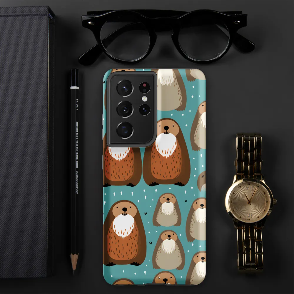 Whimsical Otter Pattern