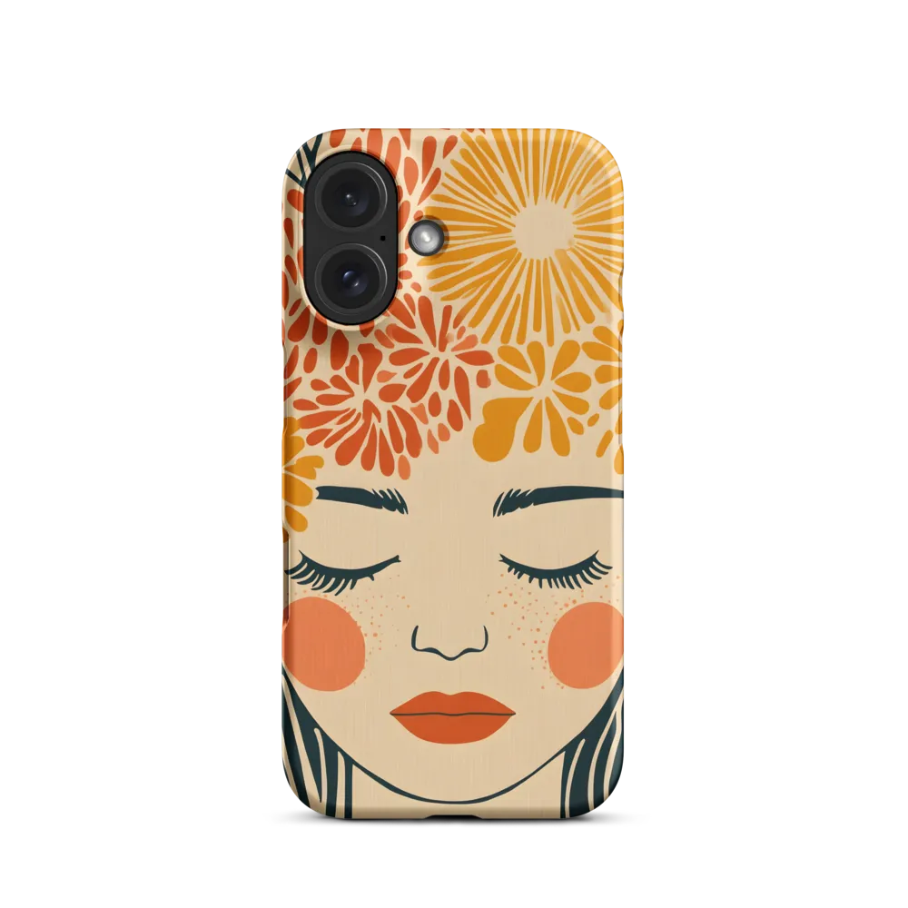 Serenity in Bloom | Phone Case |  16 | Snap Case | Matte
