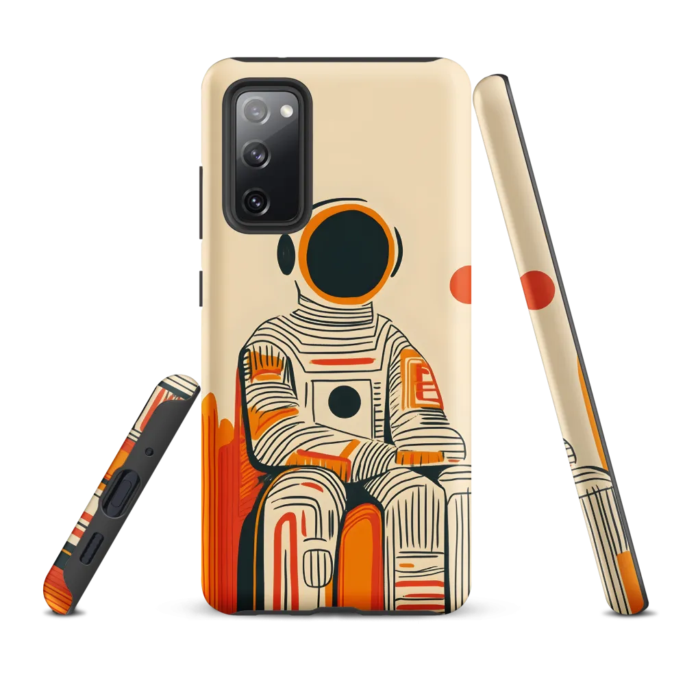 Contemplation of the Stars | Phone Case |  S20 FE | Tough Case | Matte