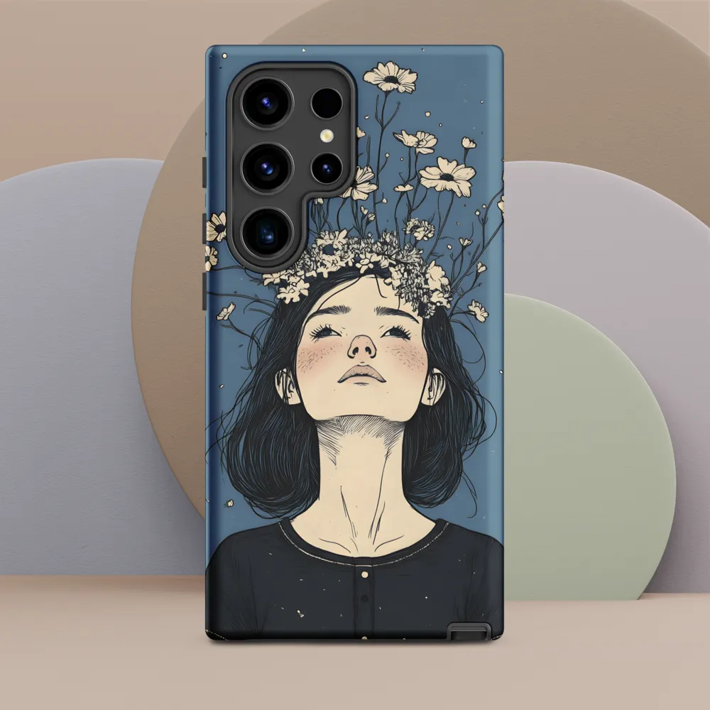 Floral Serenity: A Portrait of Tranquility