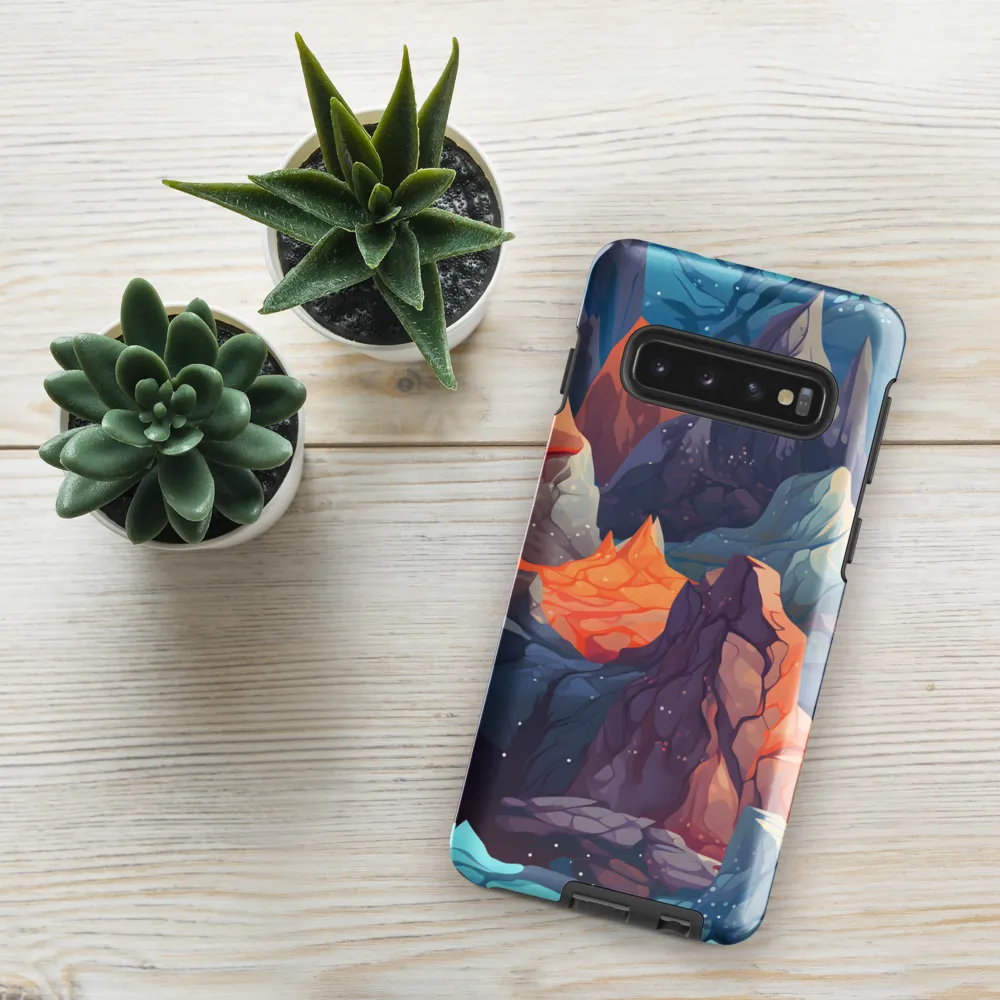 Mystical Peaks of Imagination | Phone Case |  S10 | Tough Case | Glossy