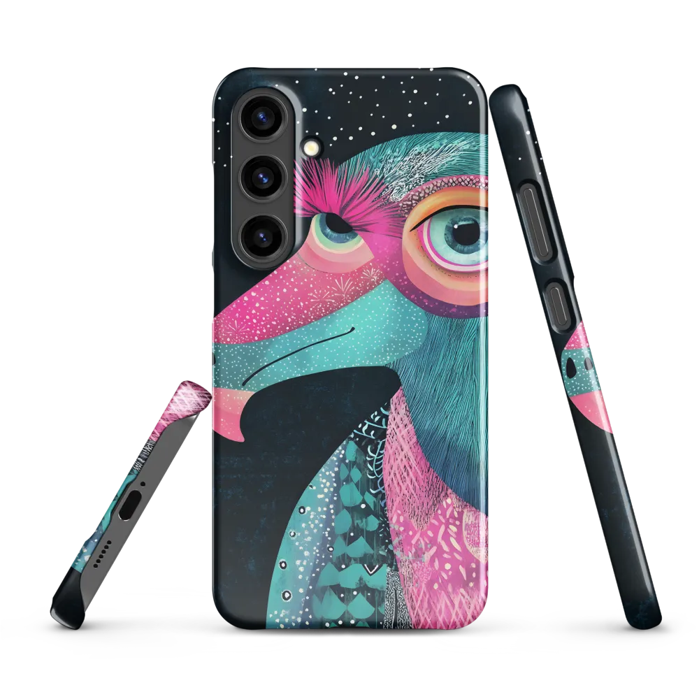 Whimsical Vulture: A Dance of Colors