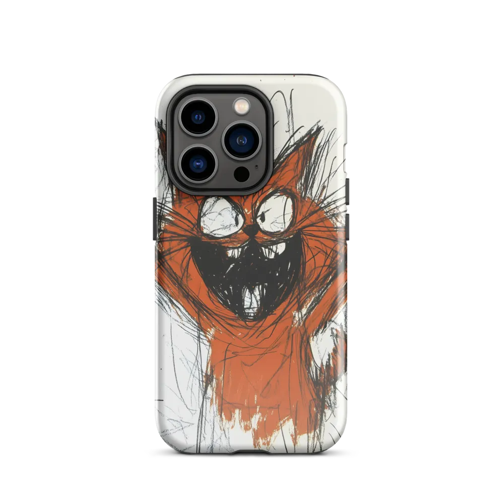 Joyful Cat Creation | Phone Case |  14 Pro | Tough Case | Glossy