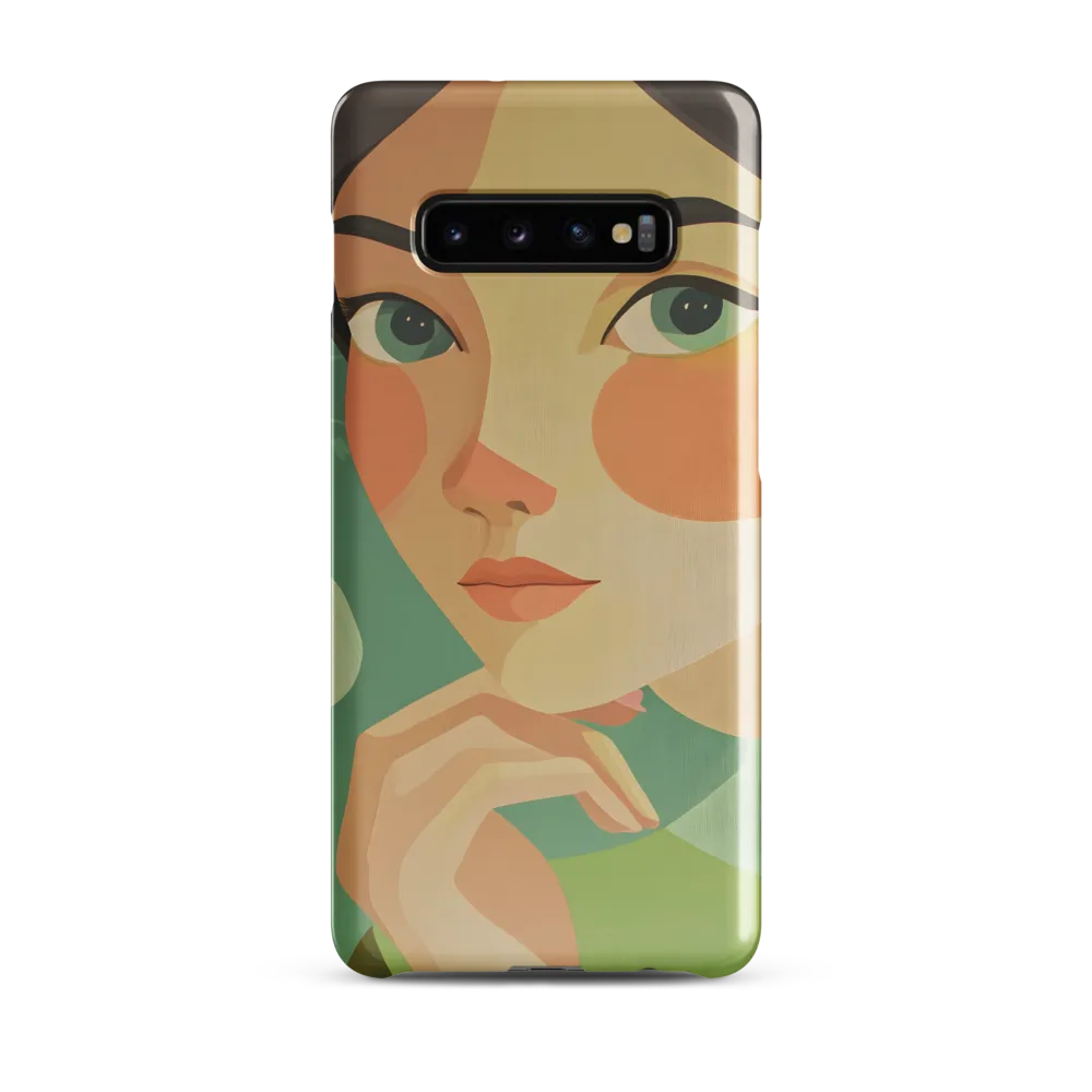 Contemplative Beauty | Phone Case |  S10 Plus | Snap Case | Glossy