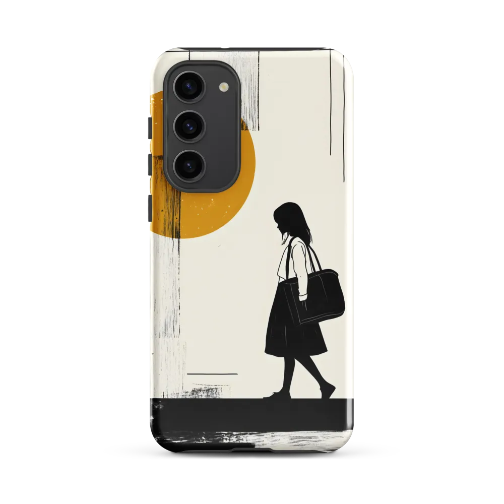Silent Steps | Phone Case |  S23 Plus | Tough Case | Glossy