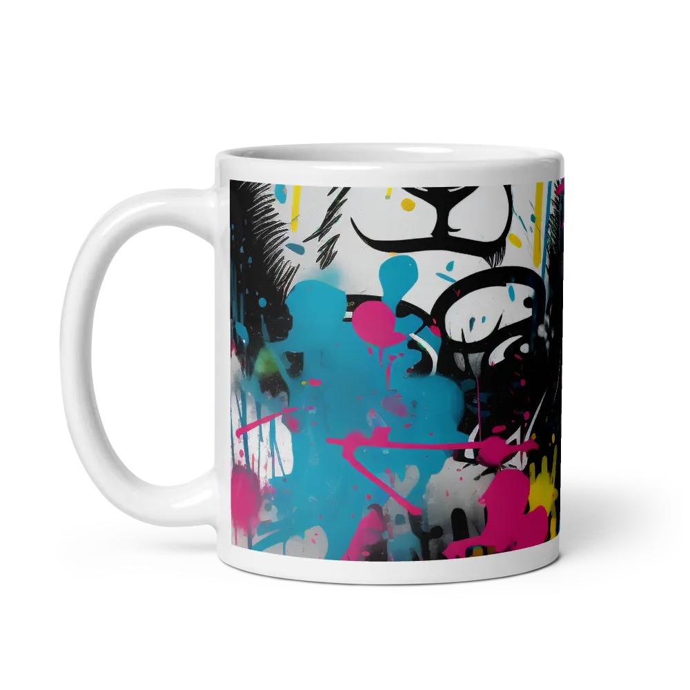 Urban Symphony: The Playful Panda | Mug with White inside | 11 oz