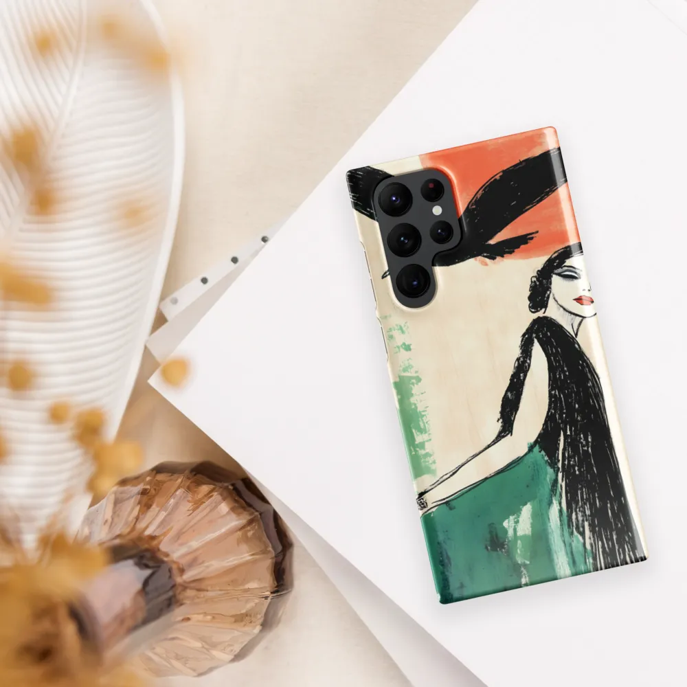 Elegance in Flight | Phone Case |  S22 Ultra | Snap Case | Glossy