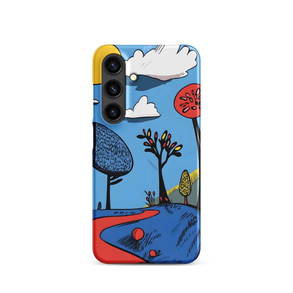 A Playful Journey Through Whimsical Woods | Phone Case |  S24 | Snap Case | Matte