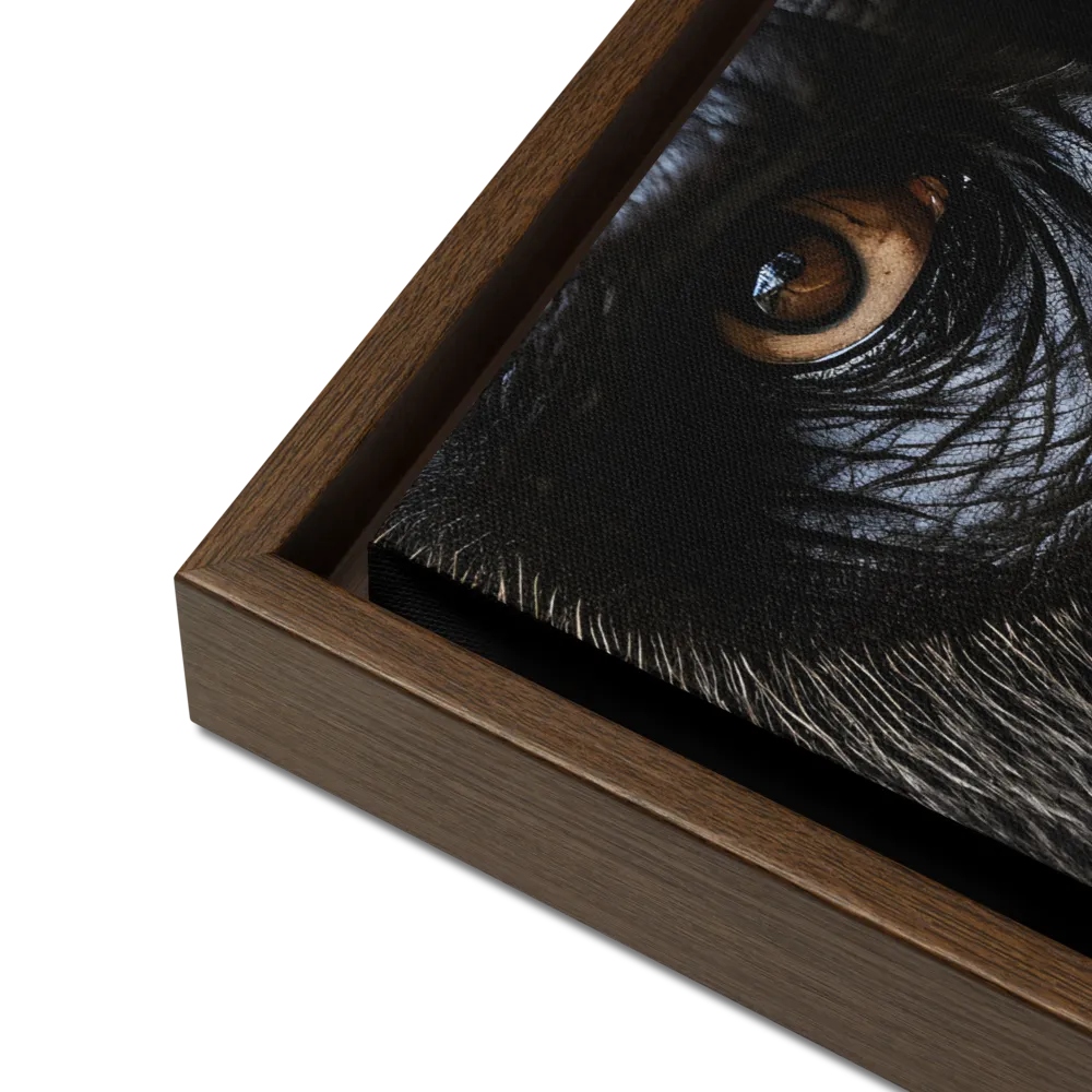 Gaze of the Wild: A Gorilla's Portrait