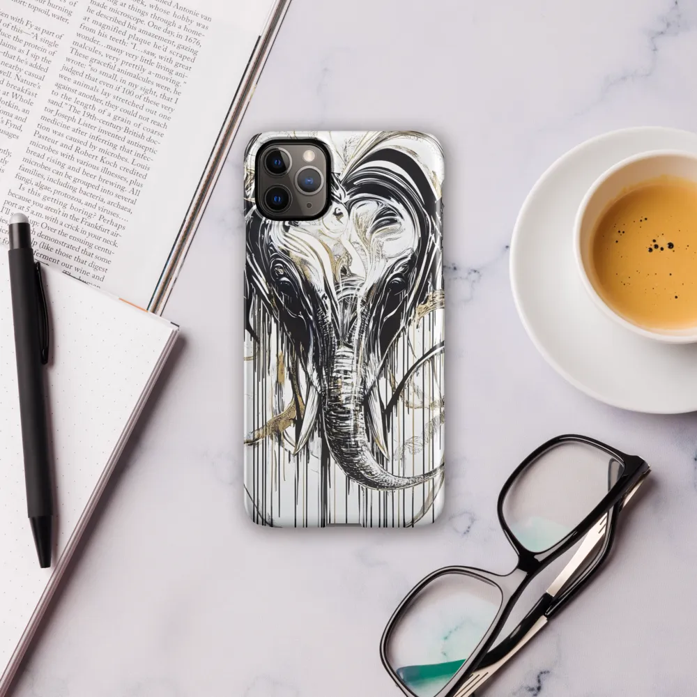 Majestic Elegance: The Heart of an Elephant | Phone Case |  11 Pro Max | Snap Case | Glossy