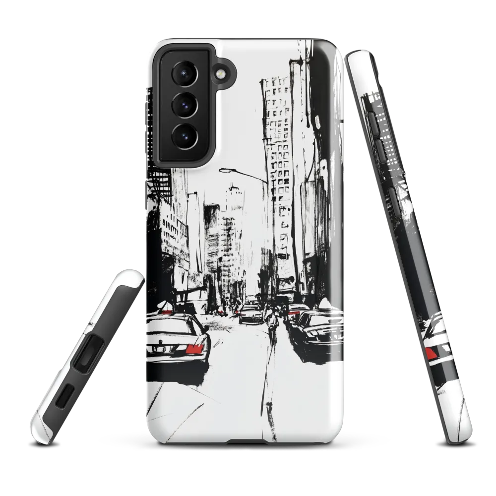 Urban Pulse: A Monochromatic Journey