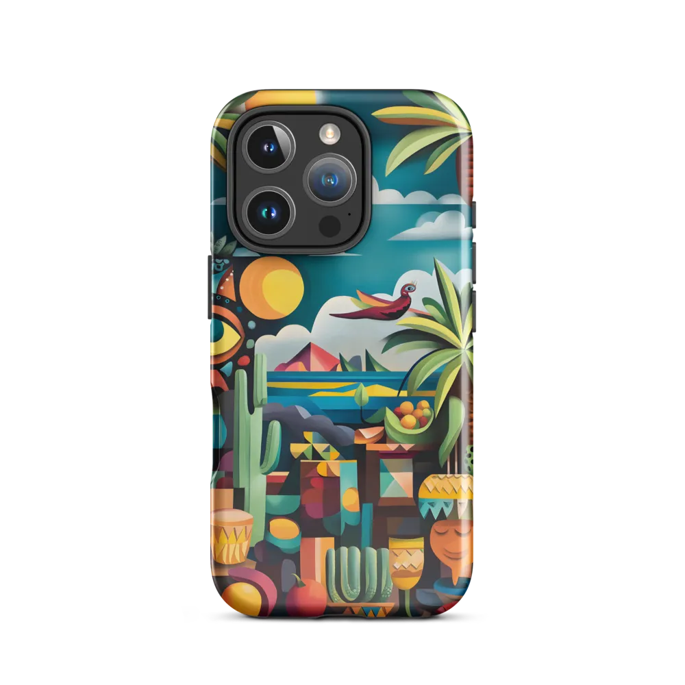 Whimsical Oasis | Phone Case |  16 Pro | Tough Case | Glossy