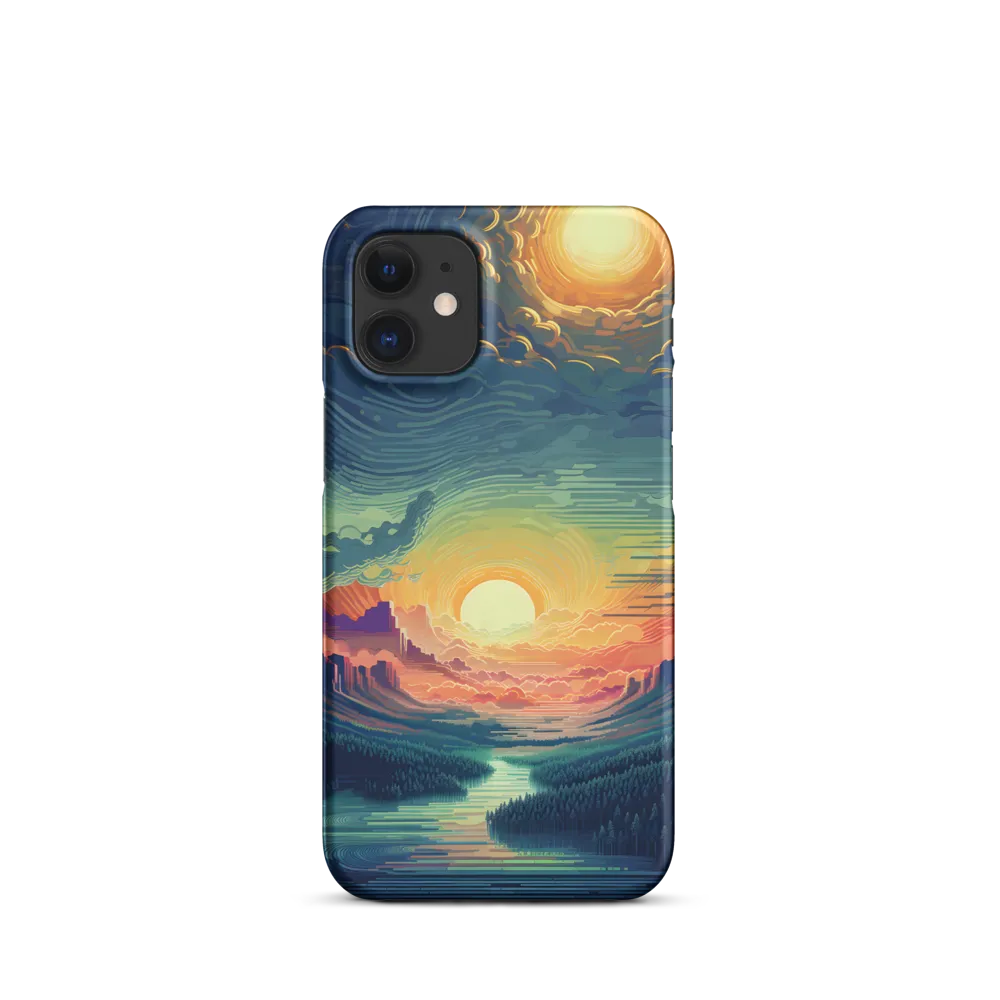 Elysium at Dusk | Phone Case |  12 Mini | Snap Case | Matte