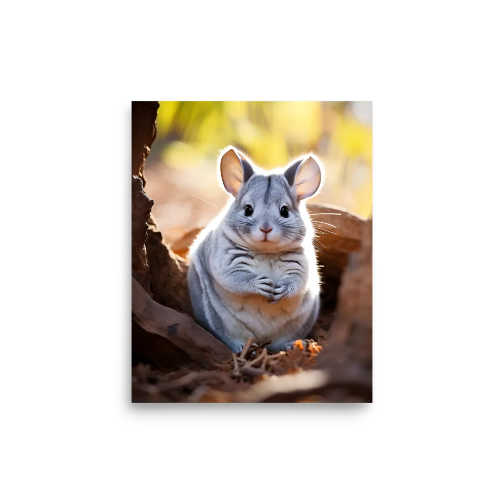 Gentle Whispers of Nature: The Chinchilla