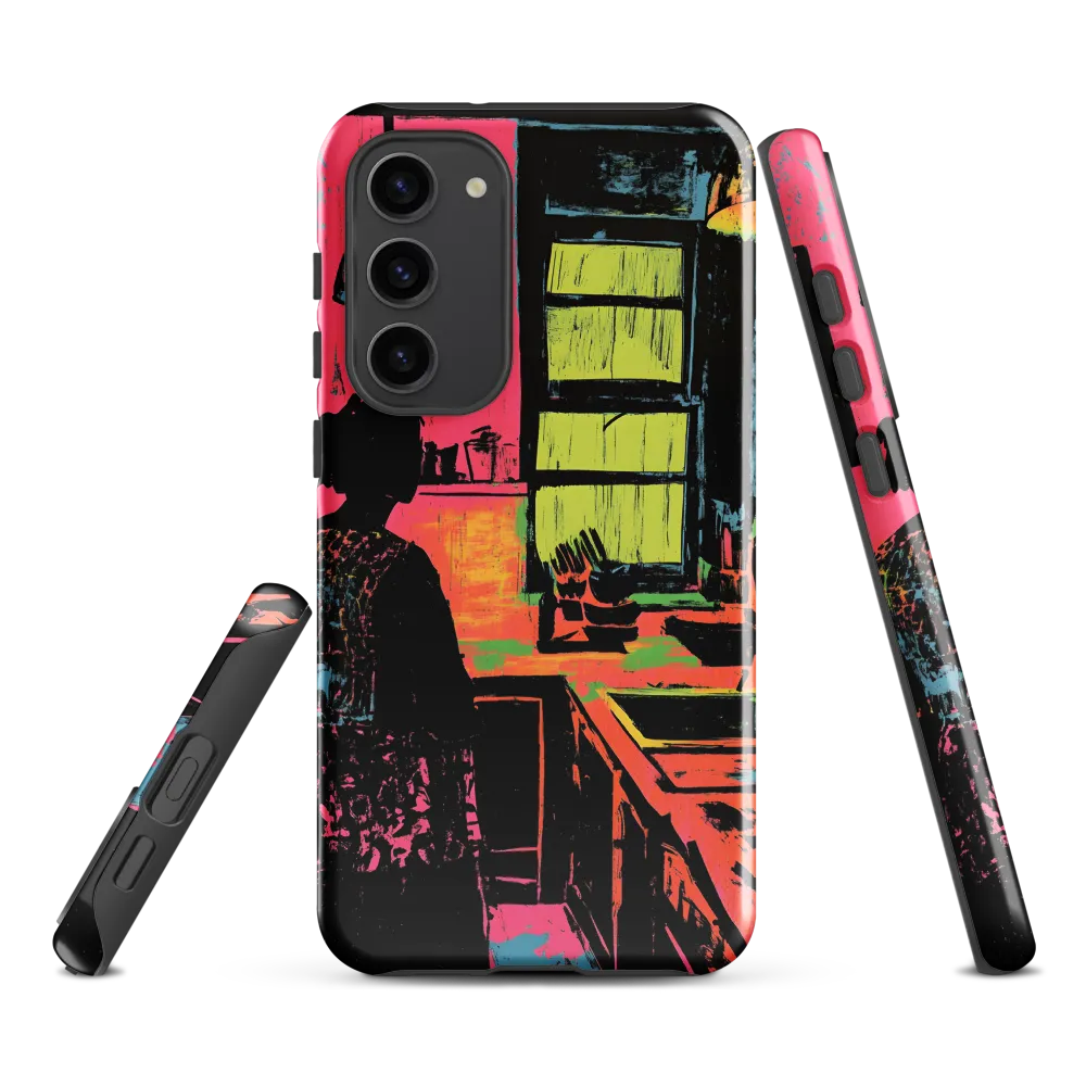 Echoes of Domestic Life | Phone Case |  S23 Plus | Tough Case | Glossy