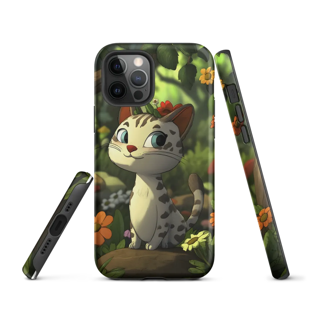 Whimsical Forest Cat