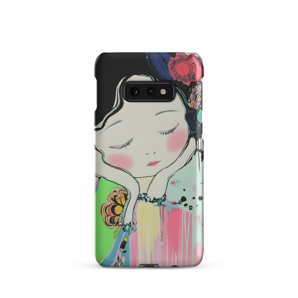 Whispers of Contemplation | Phone Case |  S10e | Snap Case | Matte