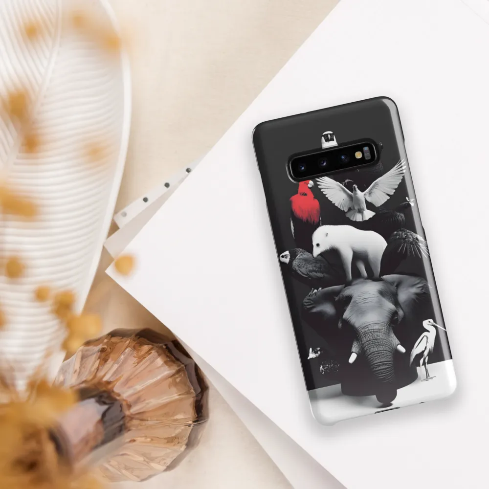 Harmony in Contrast | Phone Case |  S10 Plus | Snap Case | Glossy