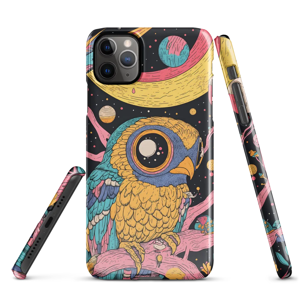 Whimsical Cosmic Owl | Phone Case |  11 Pro Max | Snap Case | Glossy