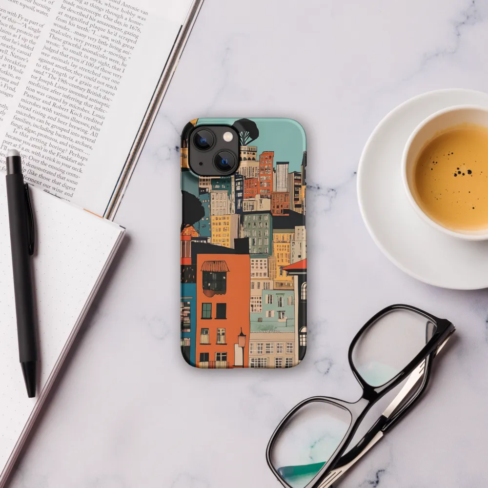 Urban Fusion: A Colorful Cityscape