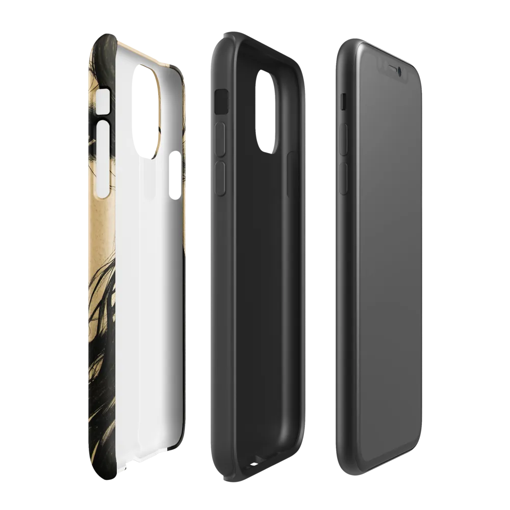 Enigmatic Gaze | Phone Case |  11 | Tough Case | Glossy