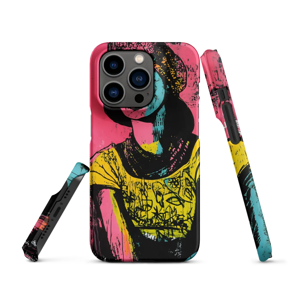 Urban Elegance: A Graffiti Portrait