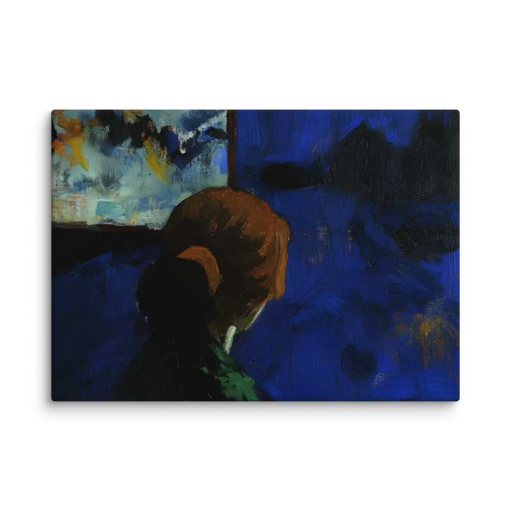 Contemplation Under the Night Sky | Canvas | 20″×28″