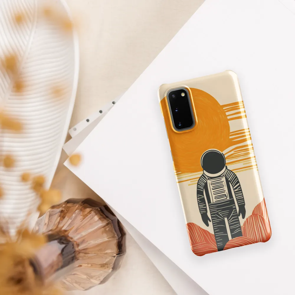 Contemplation on a Distant World | Phone Case |  S20 | Snap Case | Glossy