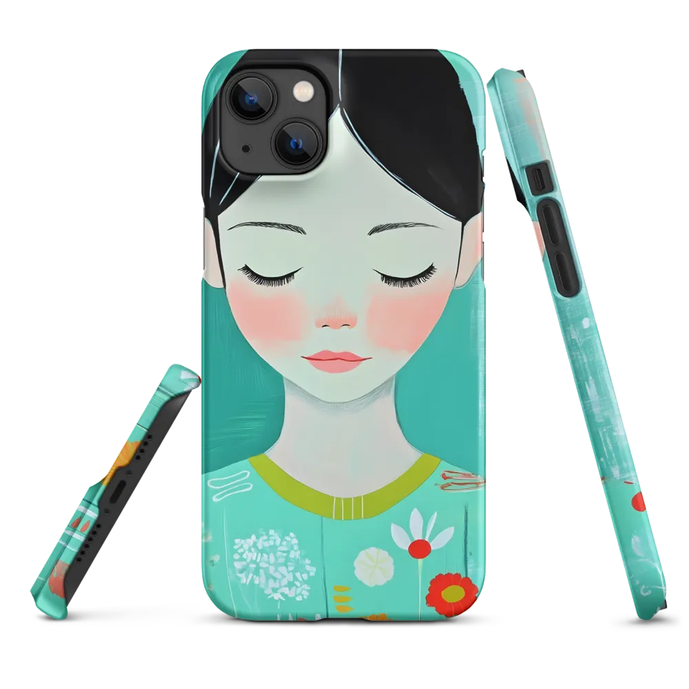Tranquil Blossom | Phone Case |  14 Plus | Snap Case | Matte