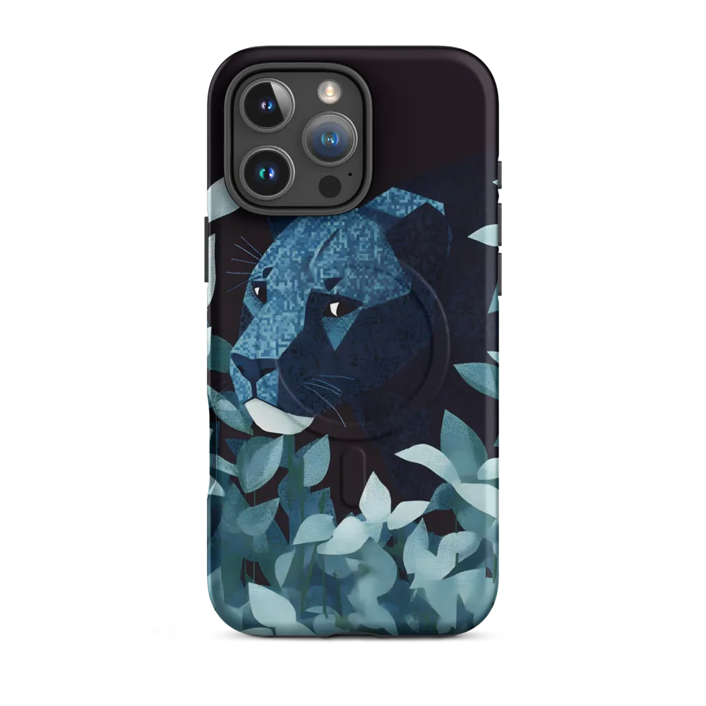 Lurking Blue: The Panther's Gaze