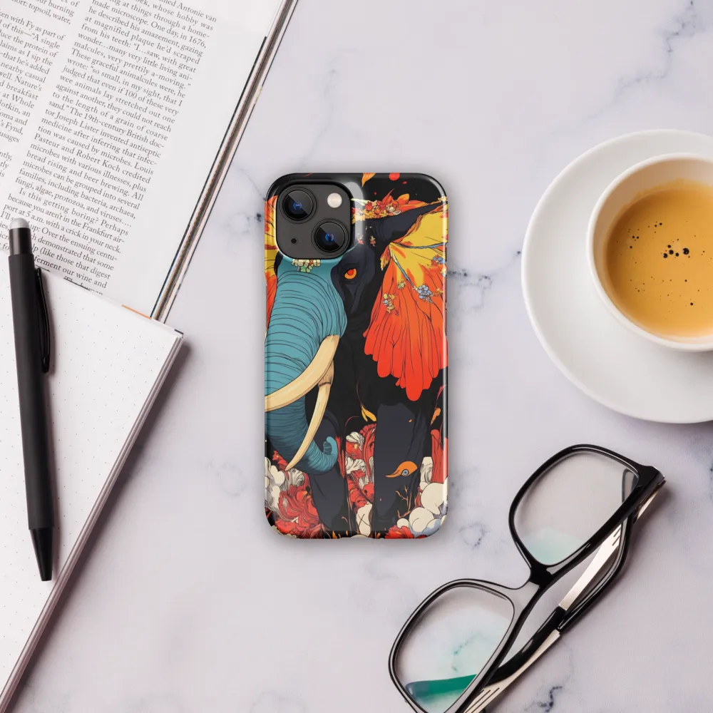 Majesty of the Floral Elephant | Phone Case |  14 | Snap Case | Glossy