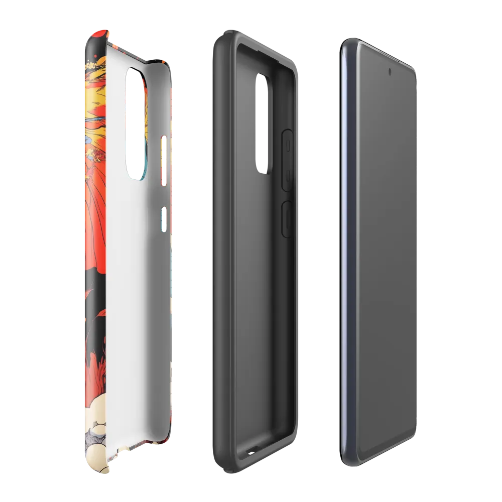 Majesty of the Floral Elephant | Phone Case |  S20 FE | Tough Case | Glossy