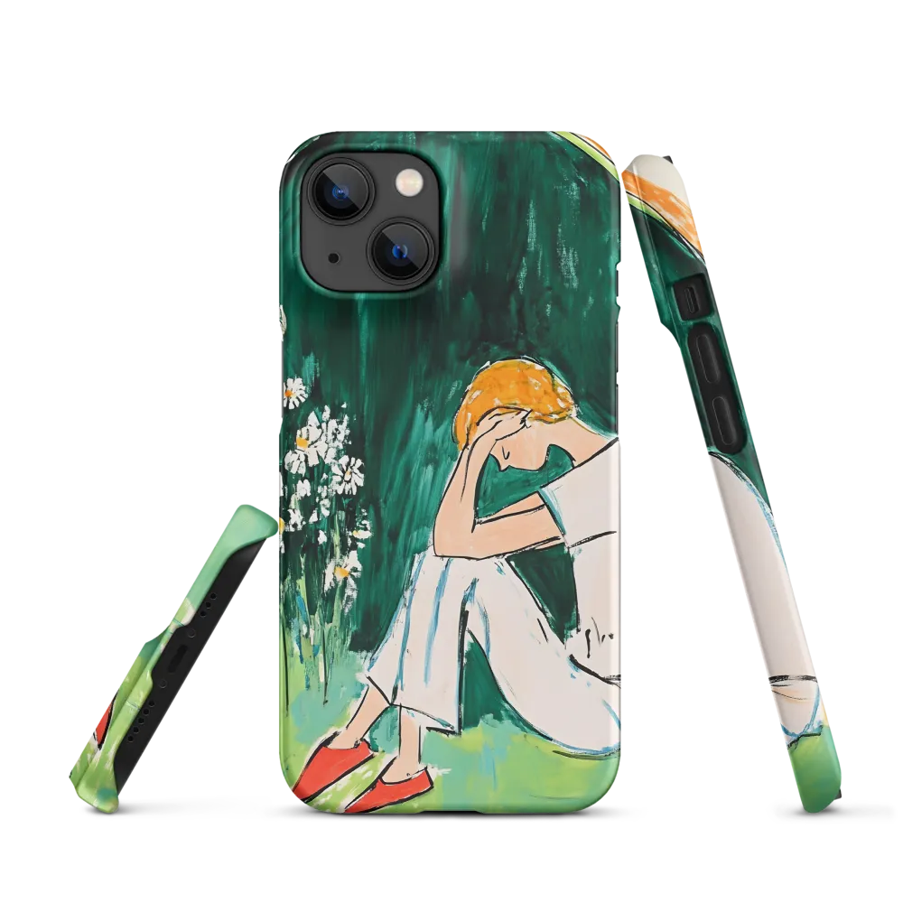 Silent Sorrow | Phone Case |  14 | Snap Case | Matte