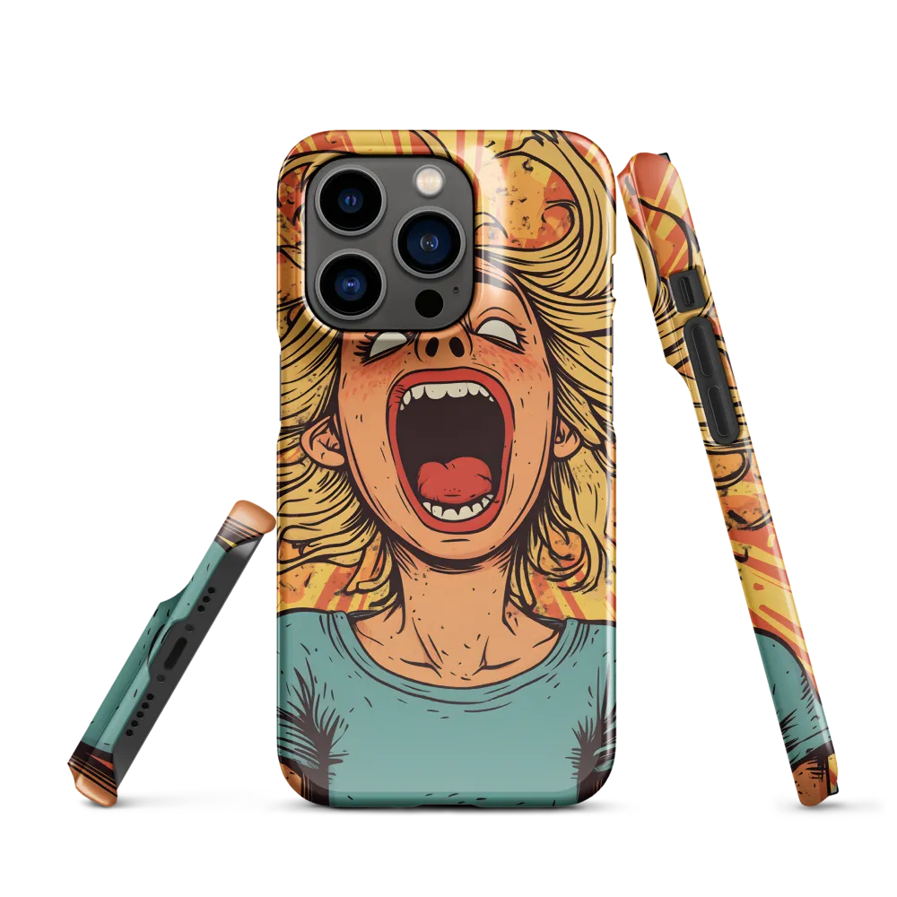 Unleashed Frustration | Phone Case |  14 Pro | Snap Case | Glossy