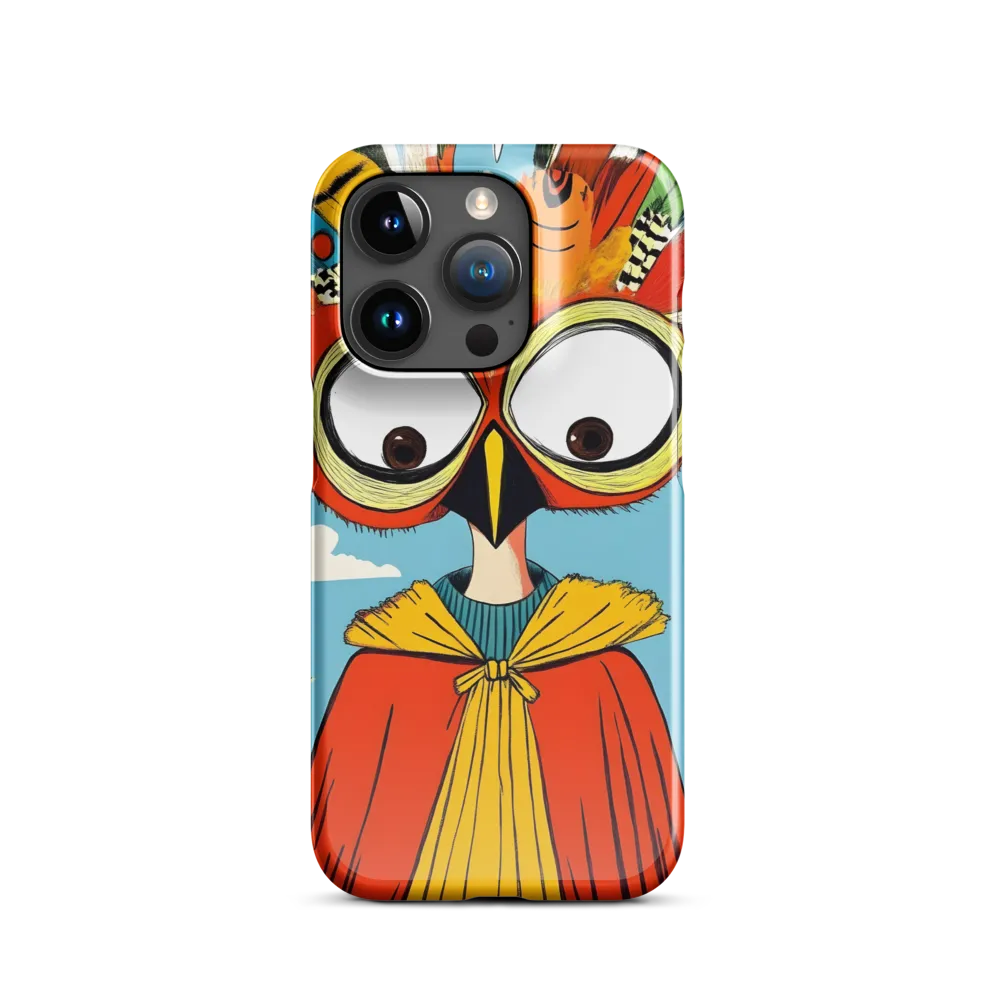 A Whimsical Encounter: The Owl-Human Fusion