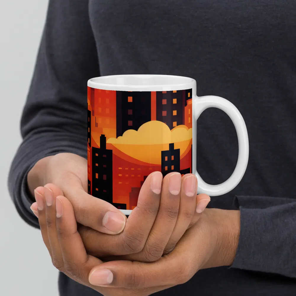 Radiance of the Urban Horizon | Mugs | Multiple Sizes & Colors