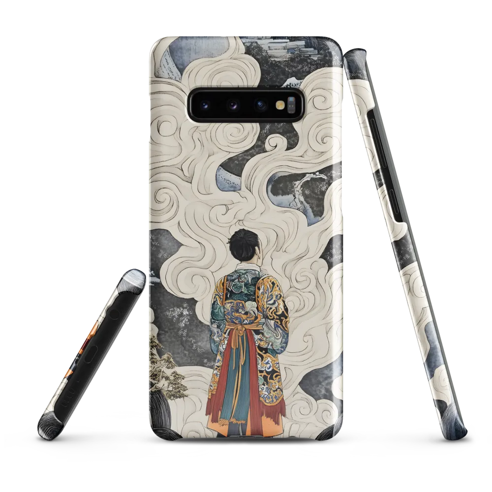 Silent Contemplation in a Mystic Landscape | Phone Case |  S10 Plus | Snap Case | Glossy