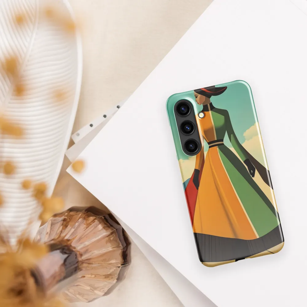 Elegance in Color | Phone Case |  S24 | Snap Case | Glossy
