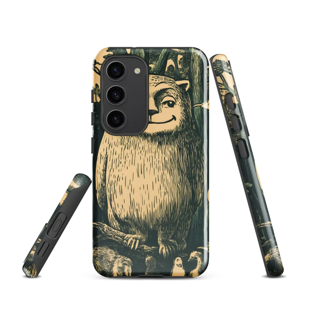 Forest Guardian: A Whimsical Encounter